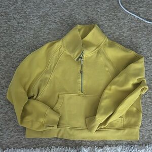 Lululemon Scuba oversized funnel neck half zip